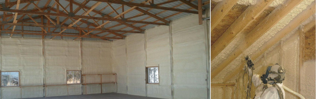 energy efficient spray foam insulation.